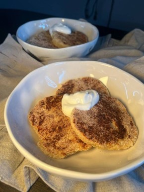 Вкусные банановые сырники без муки и сахара