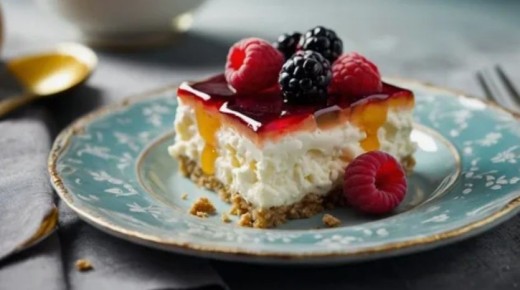 Простой творожный десерт без выпечки для сладкоежек