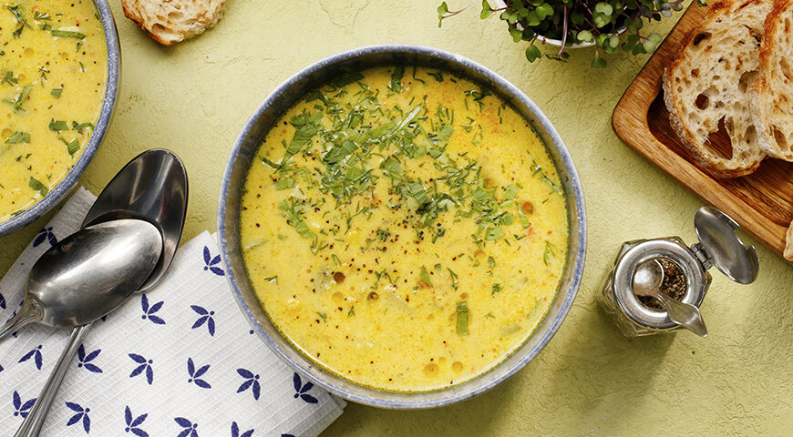 Чаудер из консервированной горбуши: уютный суп для холодных дней