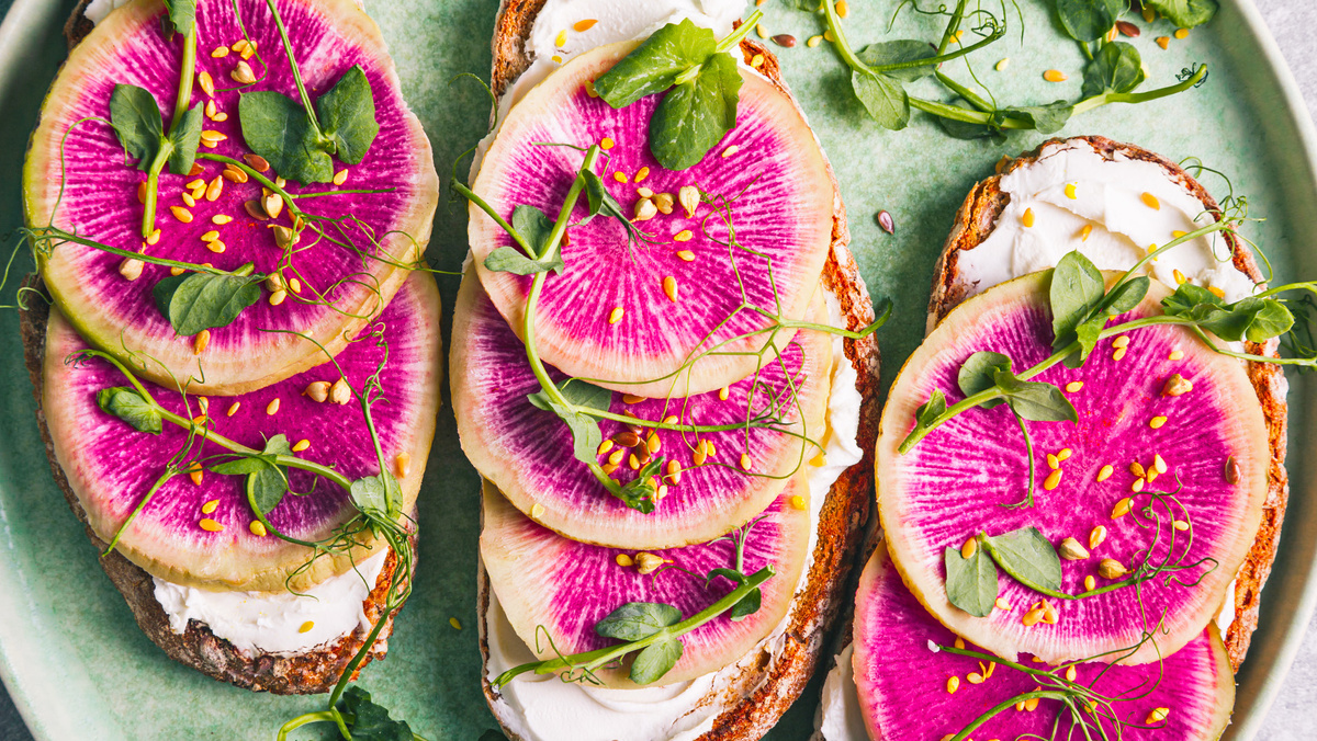 Необычное сочетание: арбузная редька и ее сладкий вкус