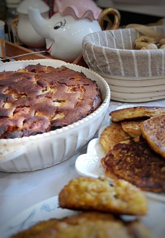 Шарлотка для всех: без яиц, молока и глютена