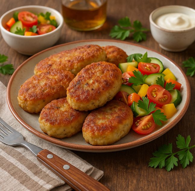 Сочные рыбные котлеты из минтая
