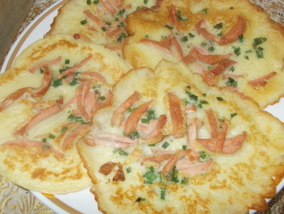 Нежные блины на сметане с потрясающим припеком