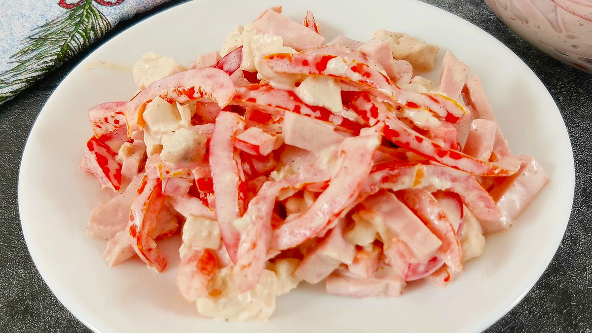 Салат Люкс: Уникальный рецепт для изысканного ужина