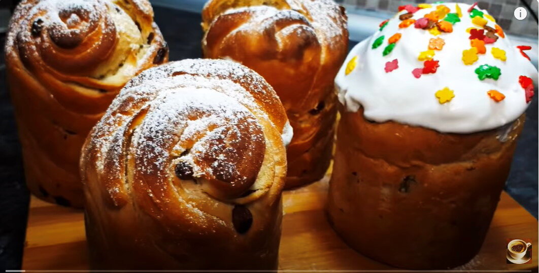 Пасхальные куличи, которые покорят ваш стол каждый год