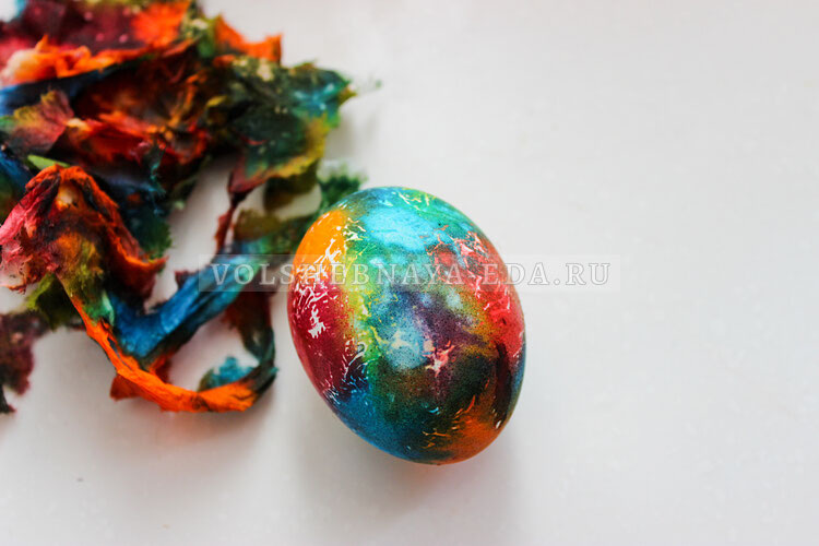 Яркие пасхальные яйца: творим чудеса с салфетками