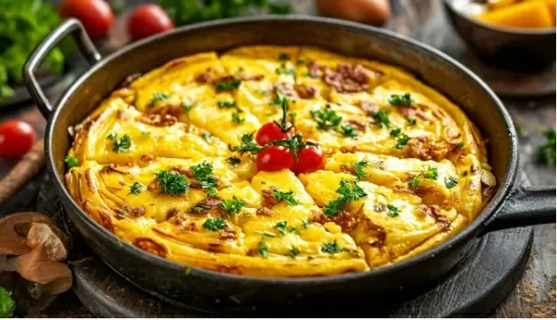 Сравнение испанской тортильи и итальянской фриттаты: два омлета, которые объединяют семьи