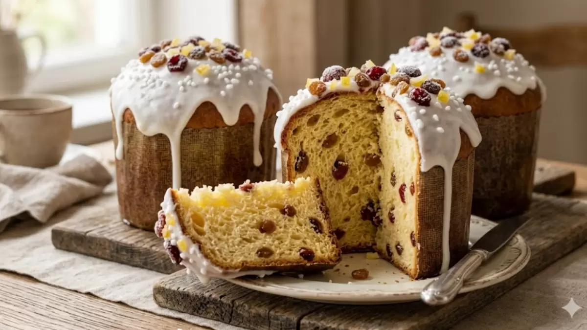Неповторимый итальянский кулич: румяная корочка и нежнейший мякиш