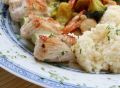Нежное сочетание: кускус с индейкой в сливочно-сметанном соусе