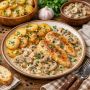 Сочные куриные грудки в кремовом соусе — идеальный ужин