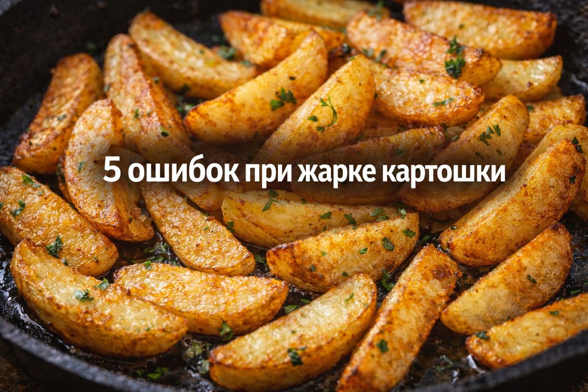 Ошибки, мешающие получить хрустящую картошку